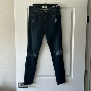 Frame ‘Le High Skinny’ indigo jeans size 30